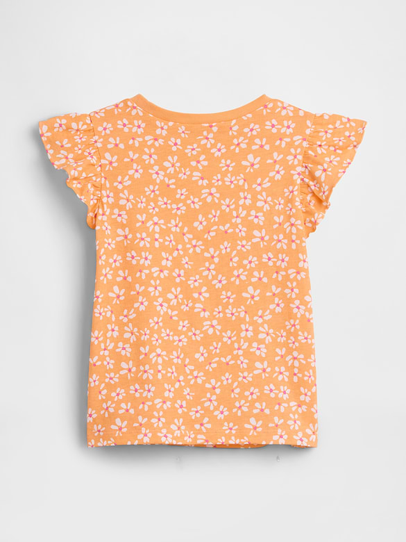 babyGap Print Flutter Sleeve T-Shirt