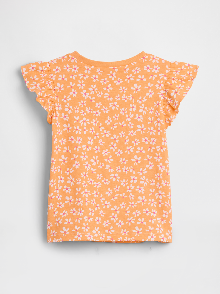 Image number 2 showing, babyGap Print Flutter Sleeve T-Shirt