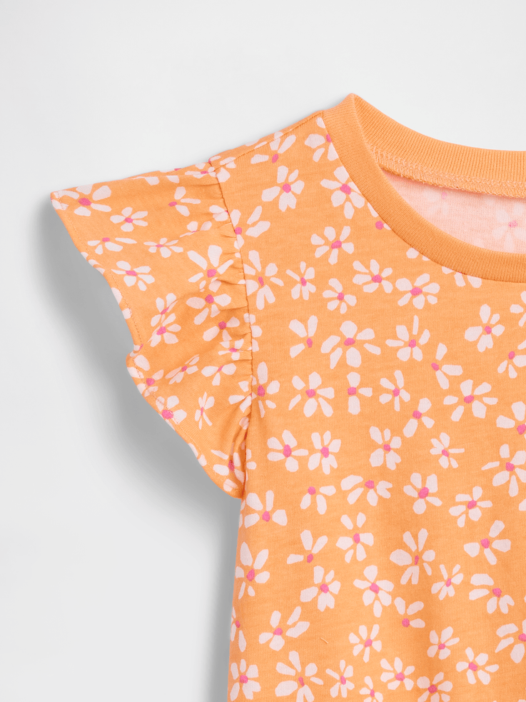 Image number 3 showing, babyGap Print Flutter Sleeve T-Shirt