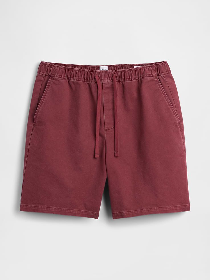 Image number 6 showing, 7" Essential Pull-On Khaki Shorts