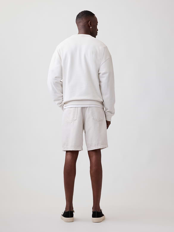 9" Loose Denim Shorts