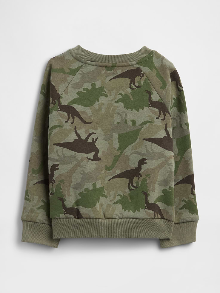Image 2 of 3, babyGap Print Crewneck Sweatshirt