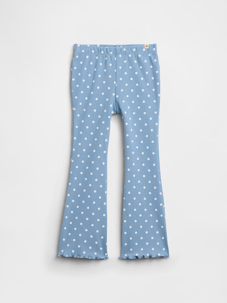 Image number 1 showing, babyGap Pull-On Ribbed Flare Leggings