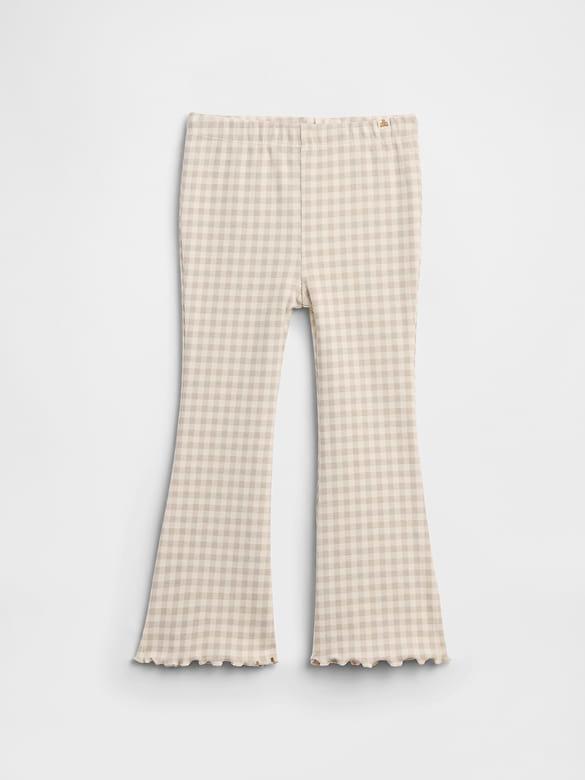 babyGap Pull-On Ribbed Flare Leggings