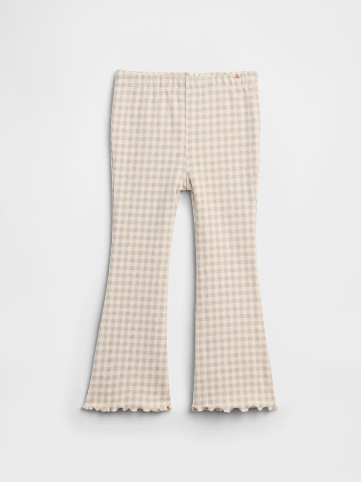 Image number 1 showing, babyGap Pull-On Ribbed Flare Leggings