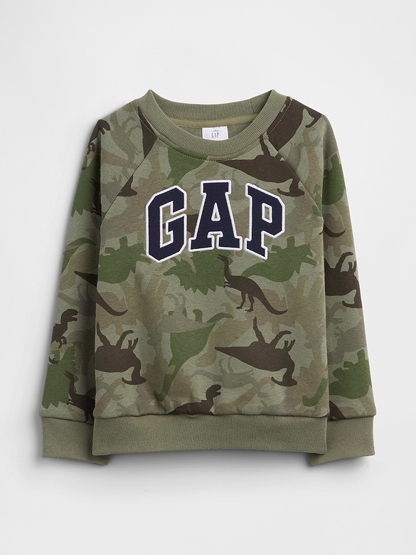 babyGap Print Crewneck Sweatshirt