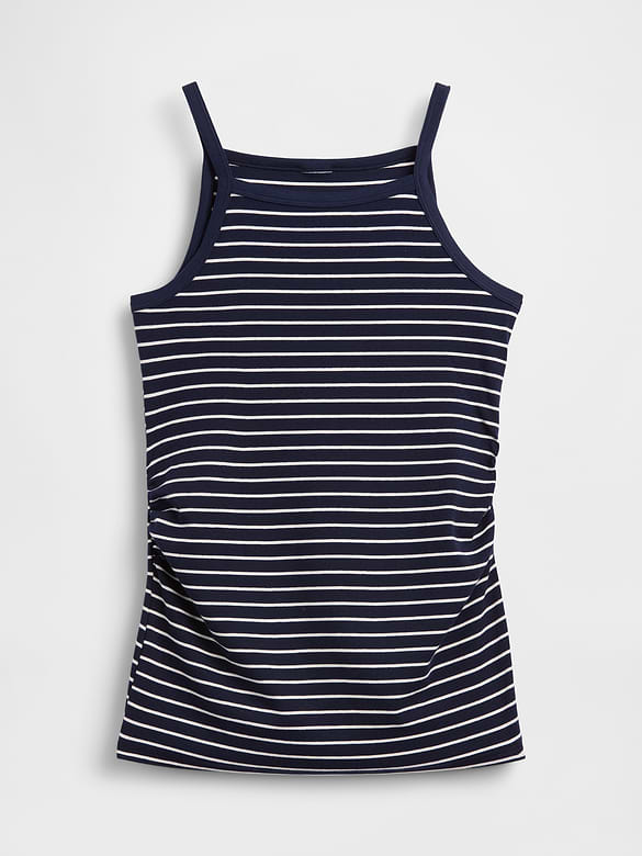 Camisole moderne à col tablier de Maternité