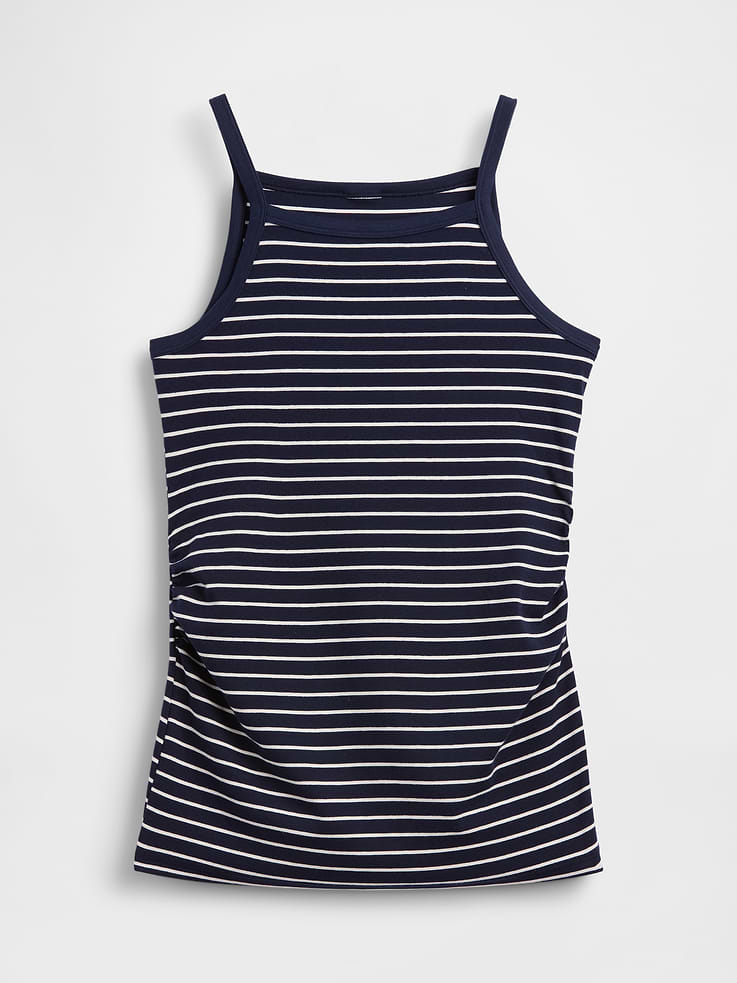 Image number 4 showing, Maternity Modern Apron-Neck Tank Top