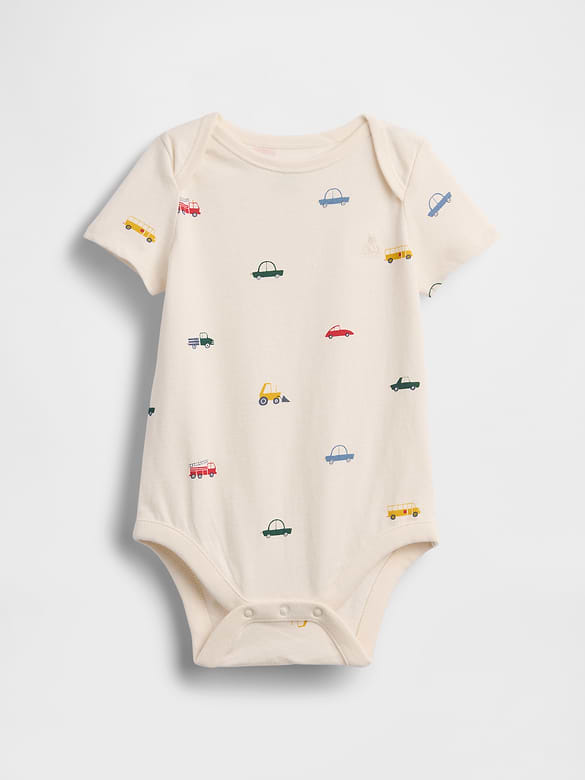 Baby Organic Cotton Print Bodysuit
