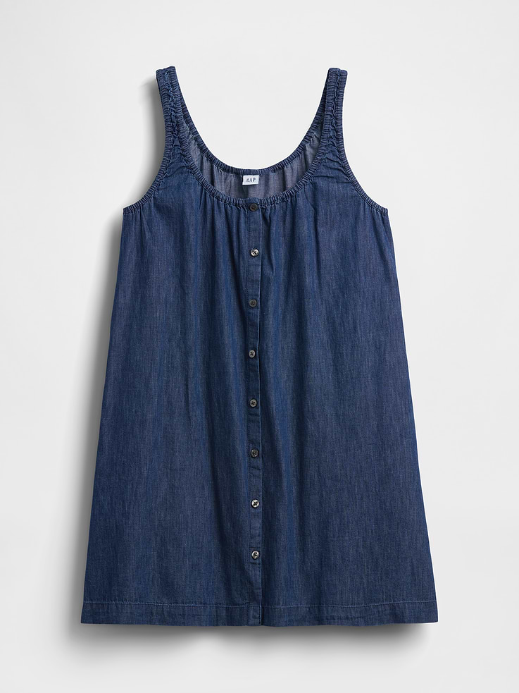Image number 5 showing, Button-Front Mini Dress