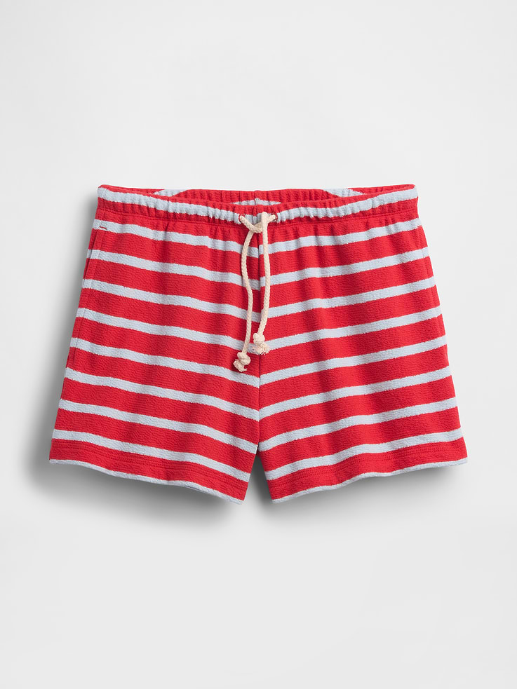 Image number 6 showing, 3.5" Towel Terry Relaxed Easy Shorts