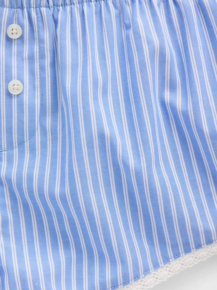 Image number 5 showing, Poplin Bloomer PJ Shorts
