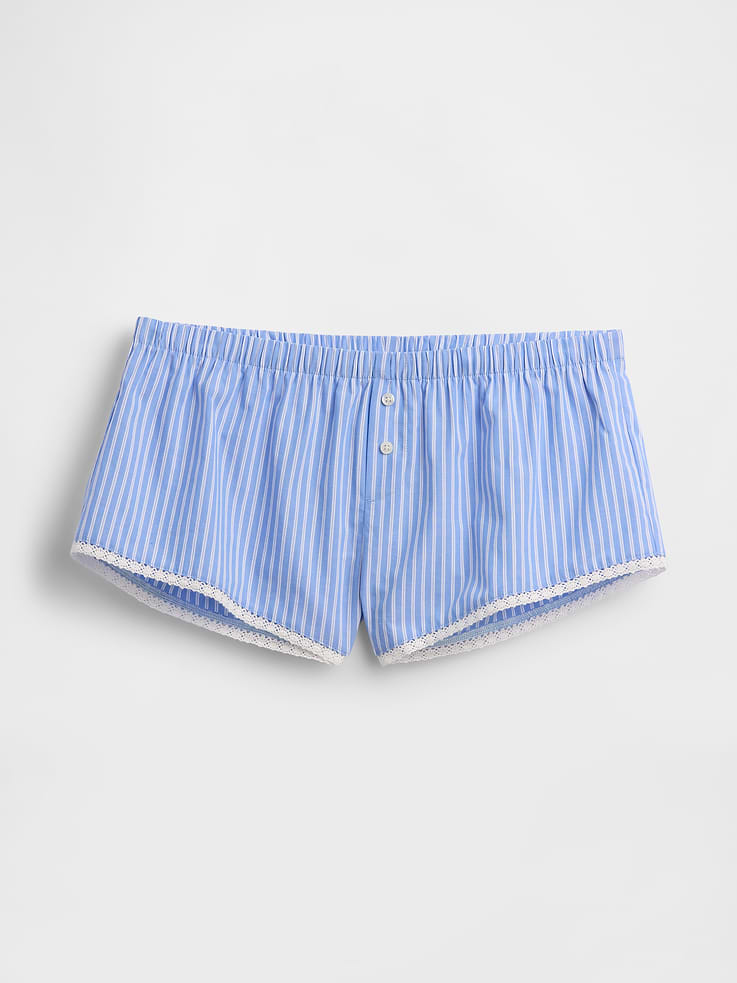 Image number 6 showing, Poplin Bloomer PJ Shorts