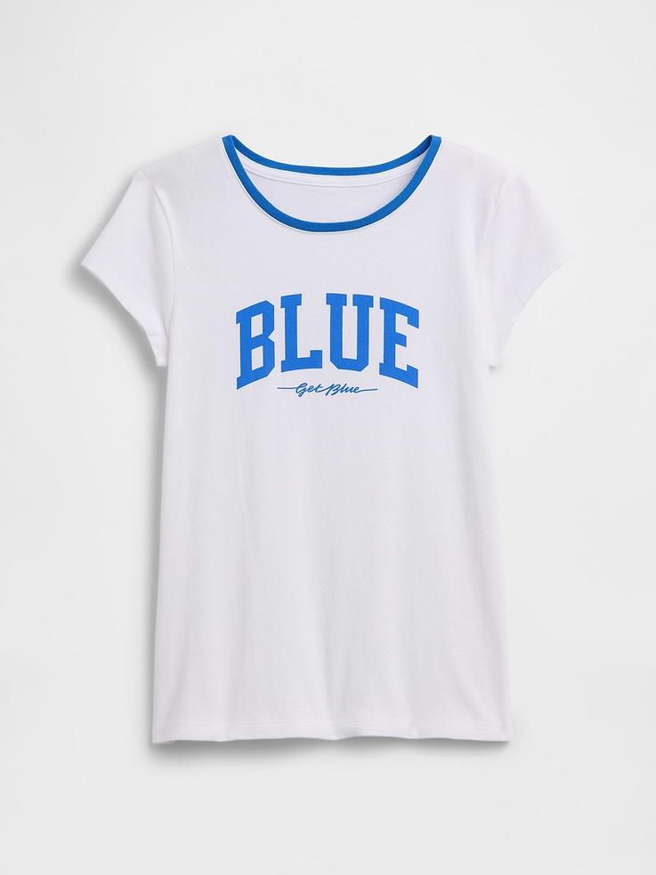 Image number 1 showing, Kids Get Blue Ringer Graphic T-Shirt