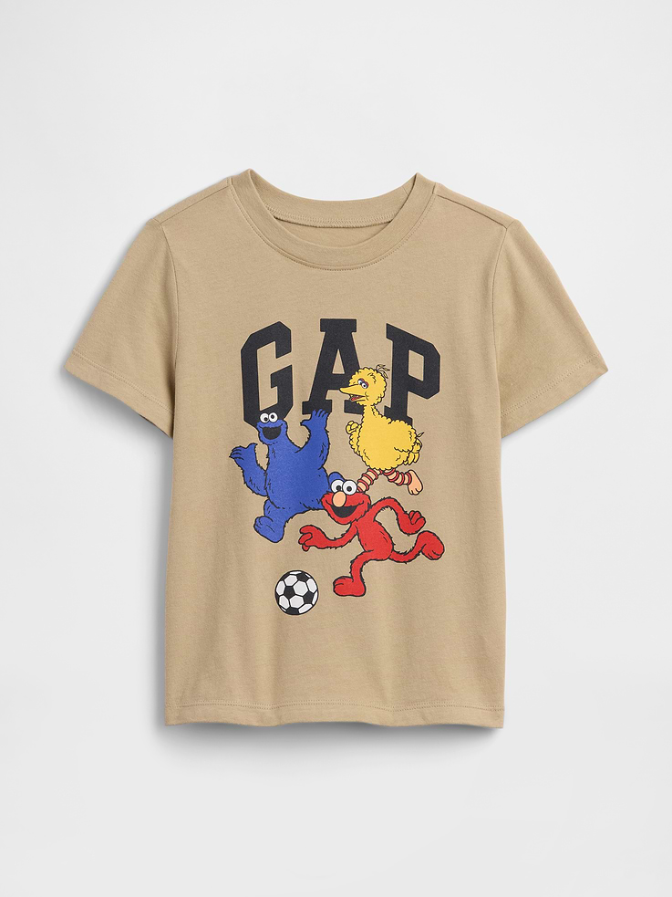 Image number 1 showing, babyGap Sesame Street Logo T-Shirt