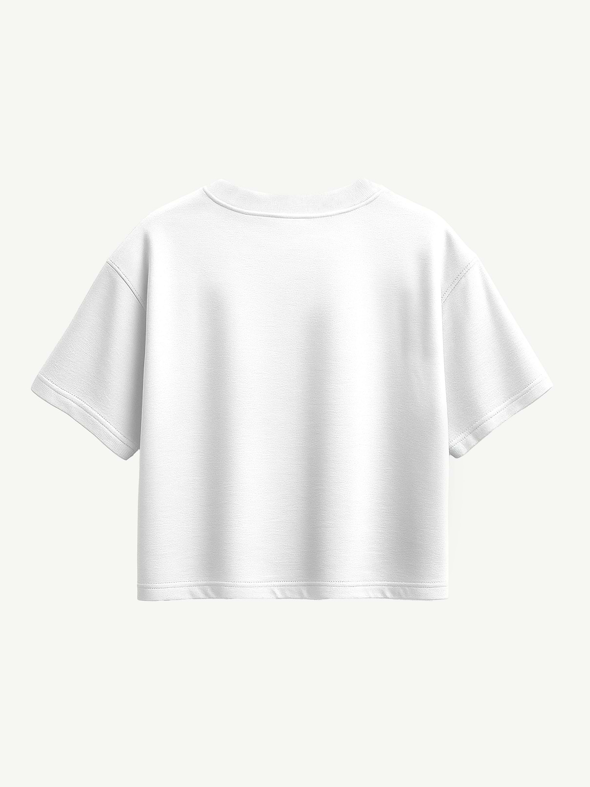 Image 3 of 4, Easter Bunny Face Short Sleeve Boxy Graphic T-Shirt For Girls