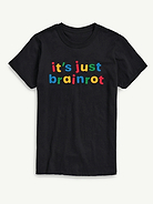 Image number 1 showing, Just Brainrot Short Sleeve Graphic T-Shirt