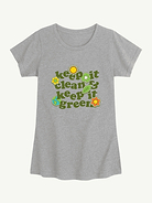 Image 1 of 4, Soft Cotton T-shirt, Fitted, Crewneck., Short sleeves., Earth Day graphic at front., Hybrid Apparel designs creative, innovative graphic apparel with a customer-first focus, continually evolving through new ideas and technologies to grow alongside its partners and customers., This item is printed on demand.