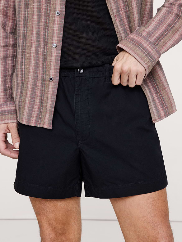The Weekender 5" Pull-On Short in Cotton