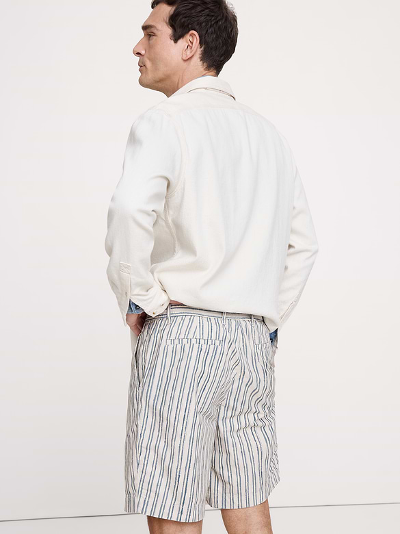 The Weekender 9" Pull-On Short in Cotton
