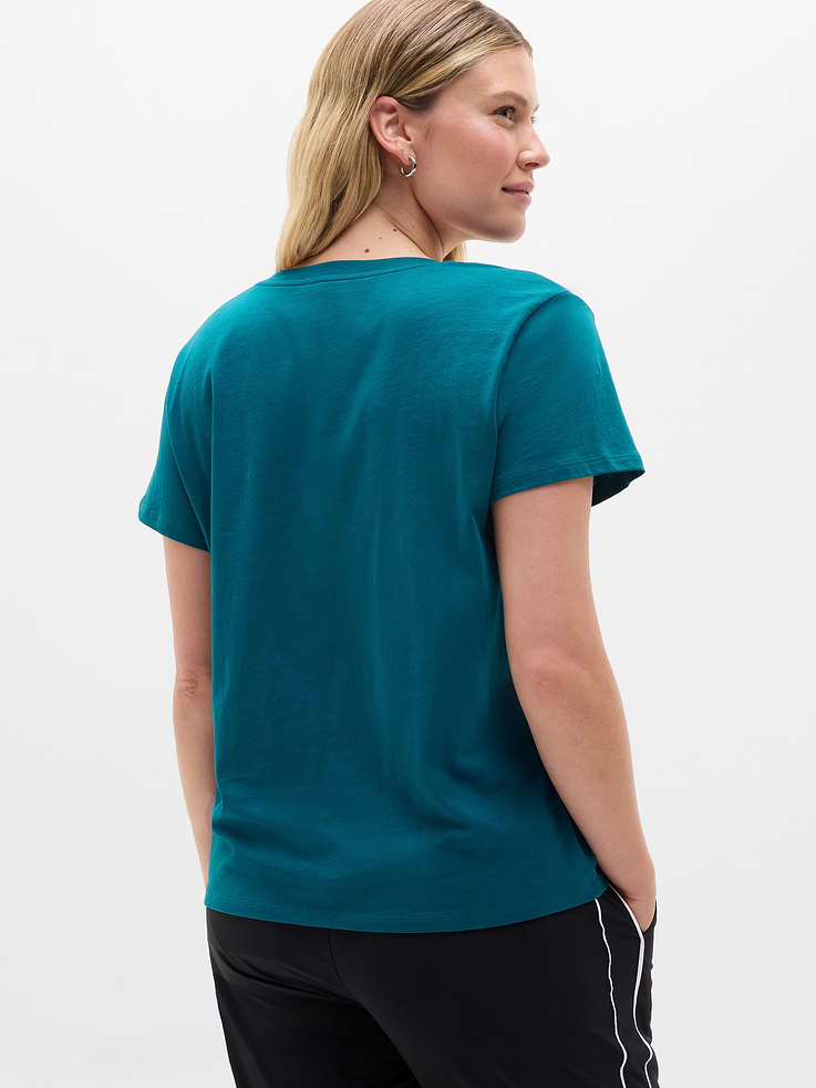 Image number 6 showing, Favorite Cotton V-Neck Tee