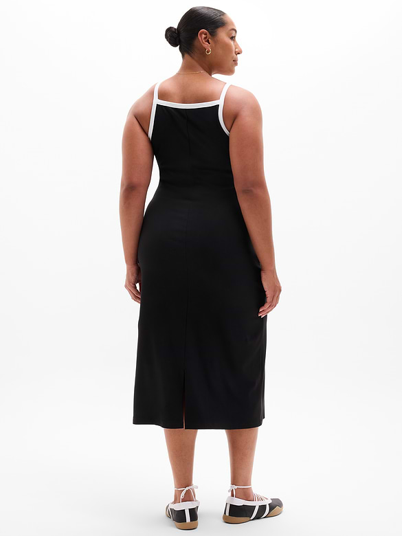 Signature Rib Apron Dress