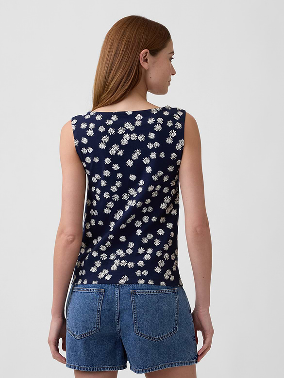 Boatneck Tank Top