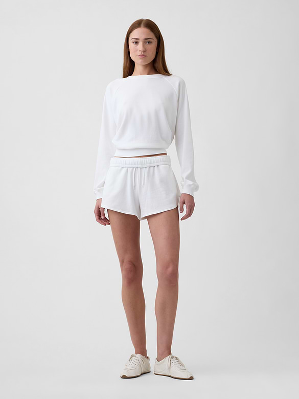Relaxed French Terry Crewneck Sweatshirt
