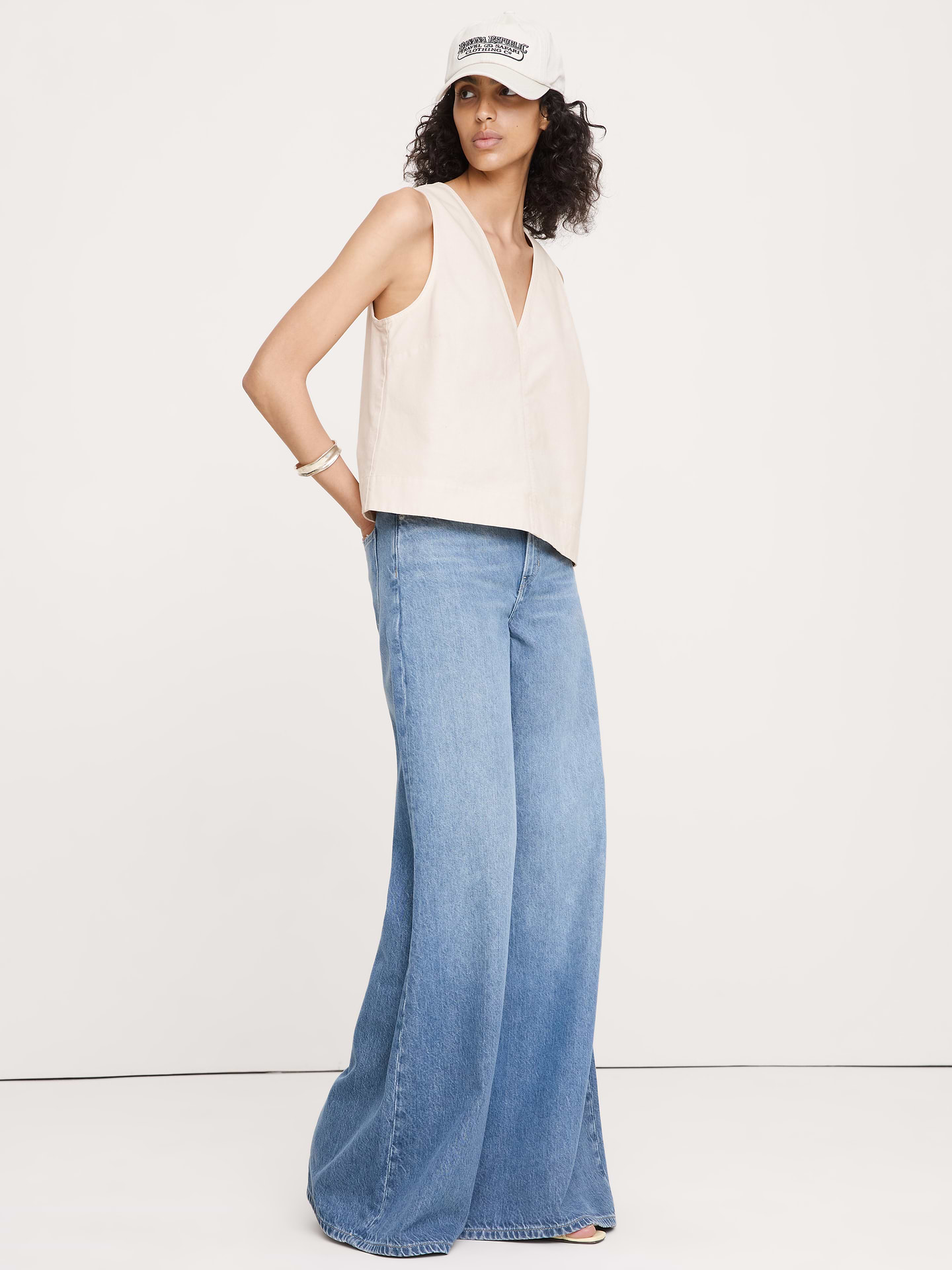 Image number 1 showing, Cotton Canvas Tank