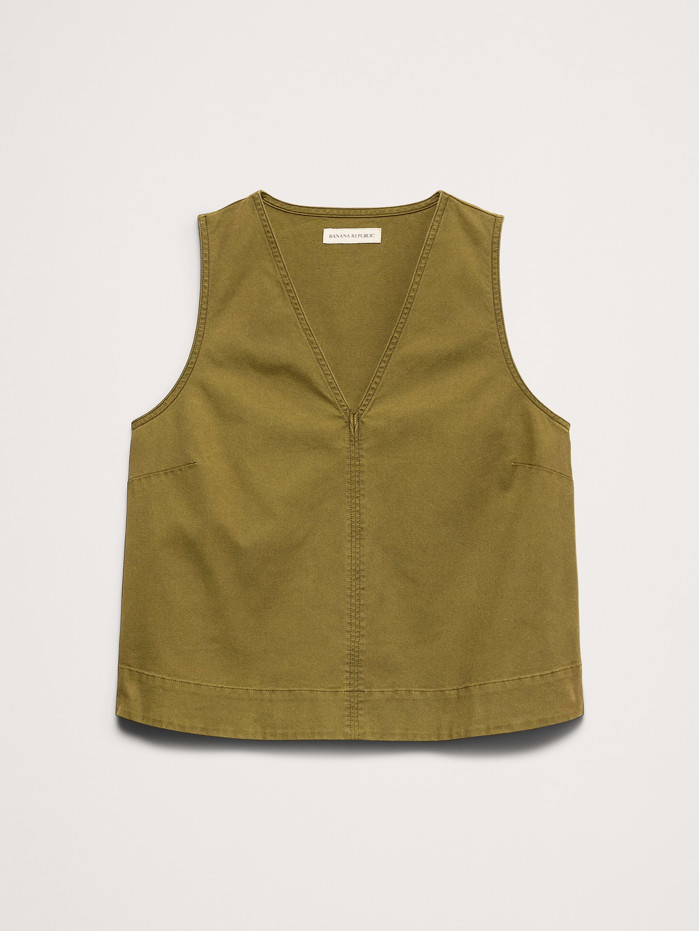L'image numéro 7 présente Camisole en toile de coton