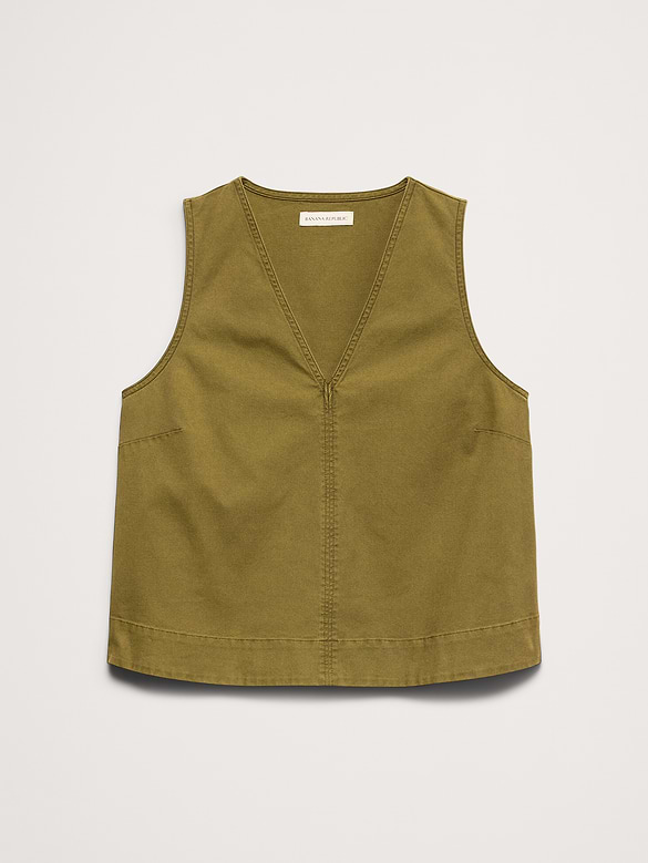 Cotton Canvas Tank
