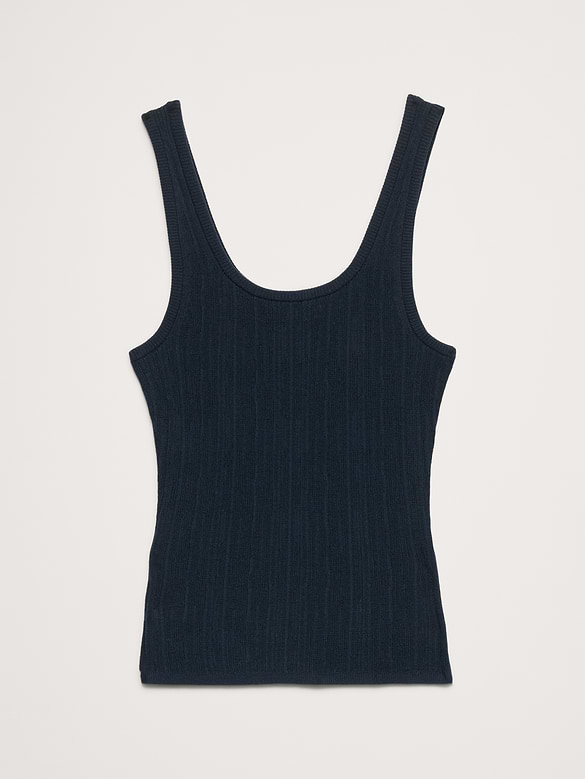 Crinkle Knit Tank