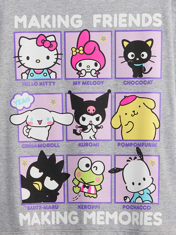 Kids Oversized Graphic T-Shirt