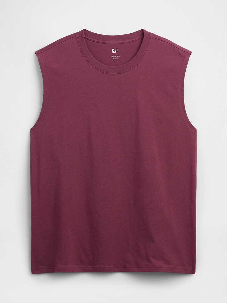 Image number 5 showing, Everyday Soft Relaxed Muscle Tank Top