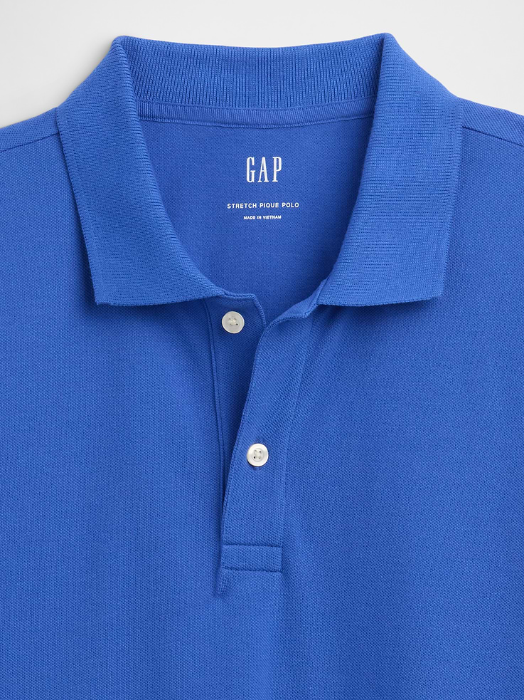 Image number 4 showing, Stretch Pique Polo Shirt