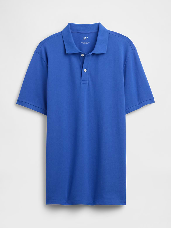 Stretch Pique Polo Shirt