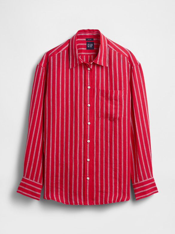 100% Linen Oversized Shirt