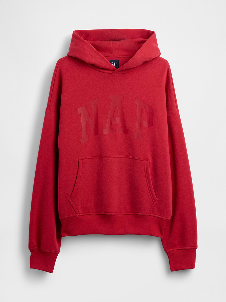 Image number 7 showing, Adult VintageSoft NAP Logo Hoodie