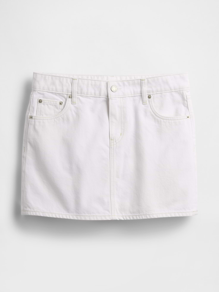 Image number 5 showing, Denim Mini Skirt