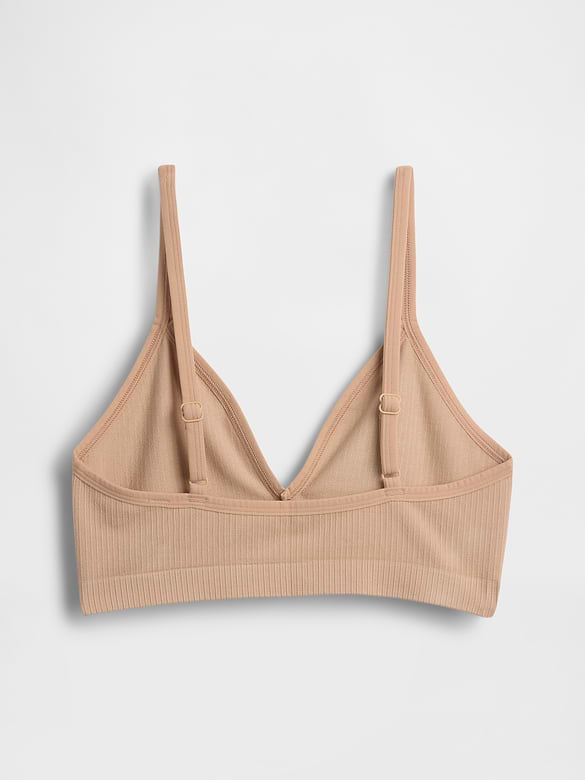 Seamless Rib Triangle Bralette