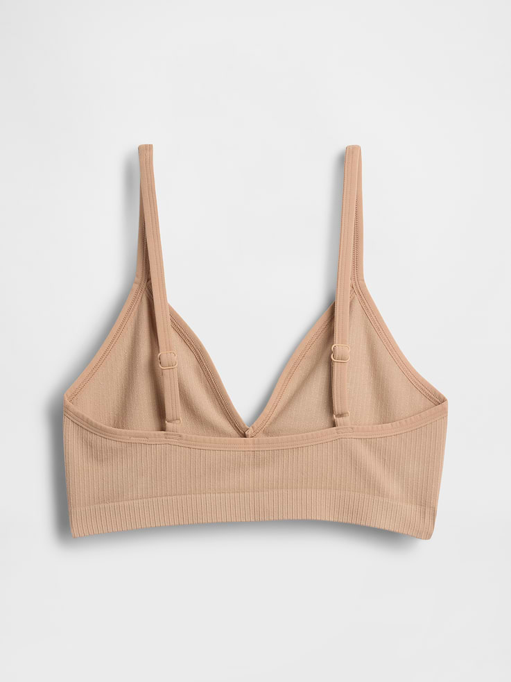 Image number 5 showing, Seamless Rib Triangle Bralette