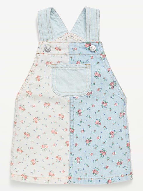 Printed Printed Denim Skirtall Dress for Baby on clearance at Old Navy — 44% off