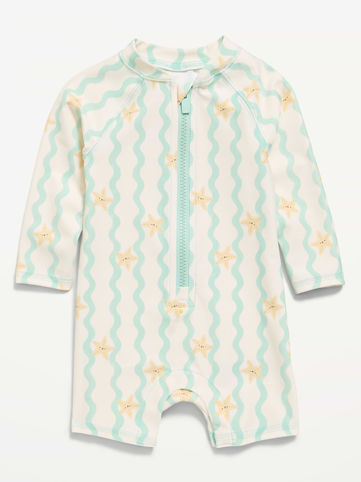 L'image numéro 1 présente Cache-couche maillot de bain anti-UV à motif pour bébé