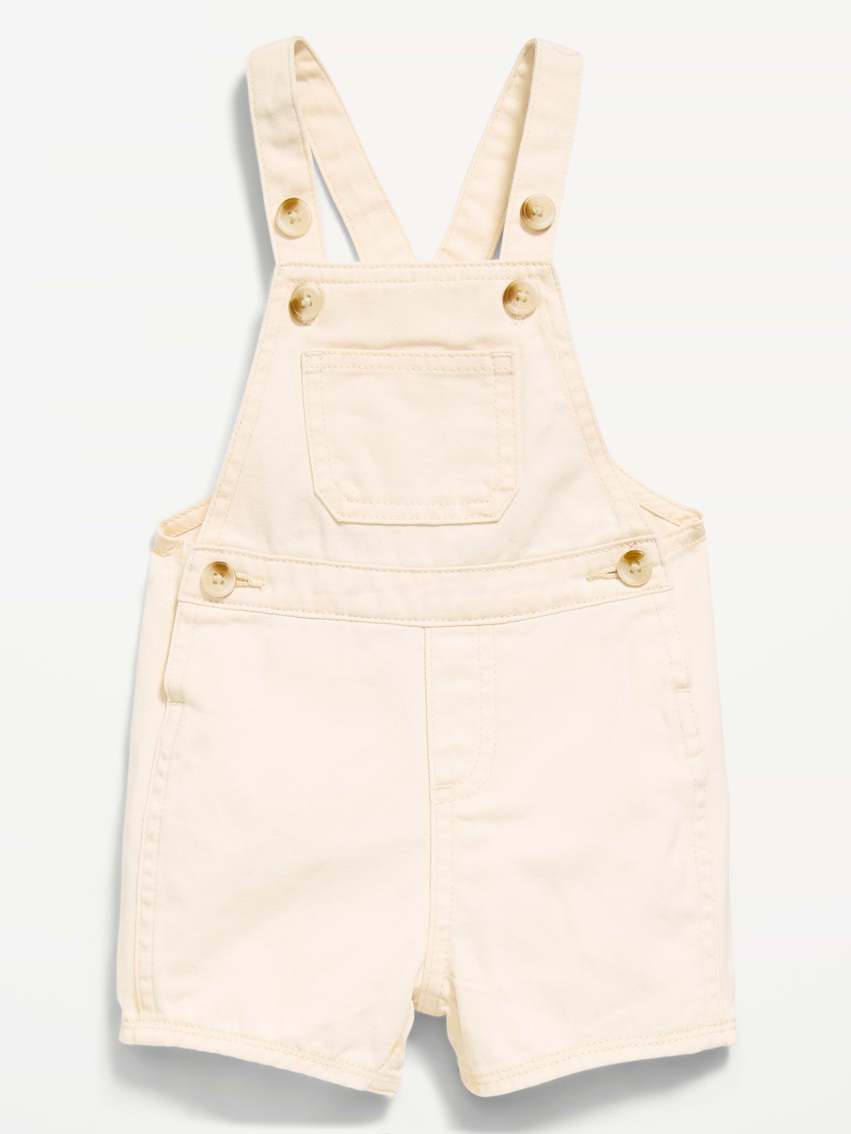 Image number 1 showing, Chambray Shortalls for Baby