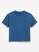 Image number 1 showing, Oversized Short-Sleeve Heavyweight T-Shirt for Toddler Boys