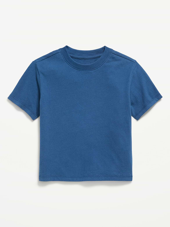 Oversized Short-Sleeve Heavyweight T-Shirt for Toddler Boys
