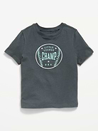 L'image numéro 1 présente T-shirt à manches courtes à imprimé pour tout-petit