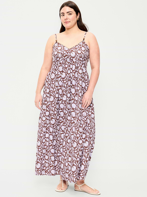 Sleeveless Boho Maxi Dress