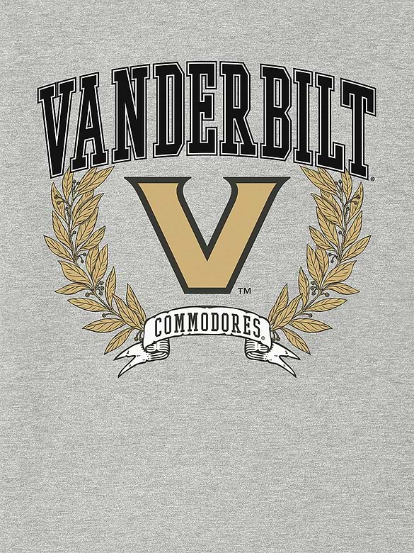 Vanderbilt University Laurels Dark Graphic T-Shirt