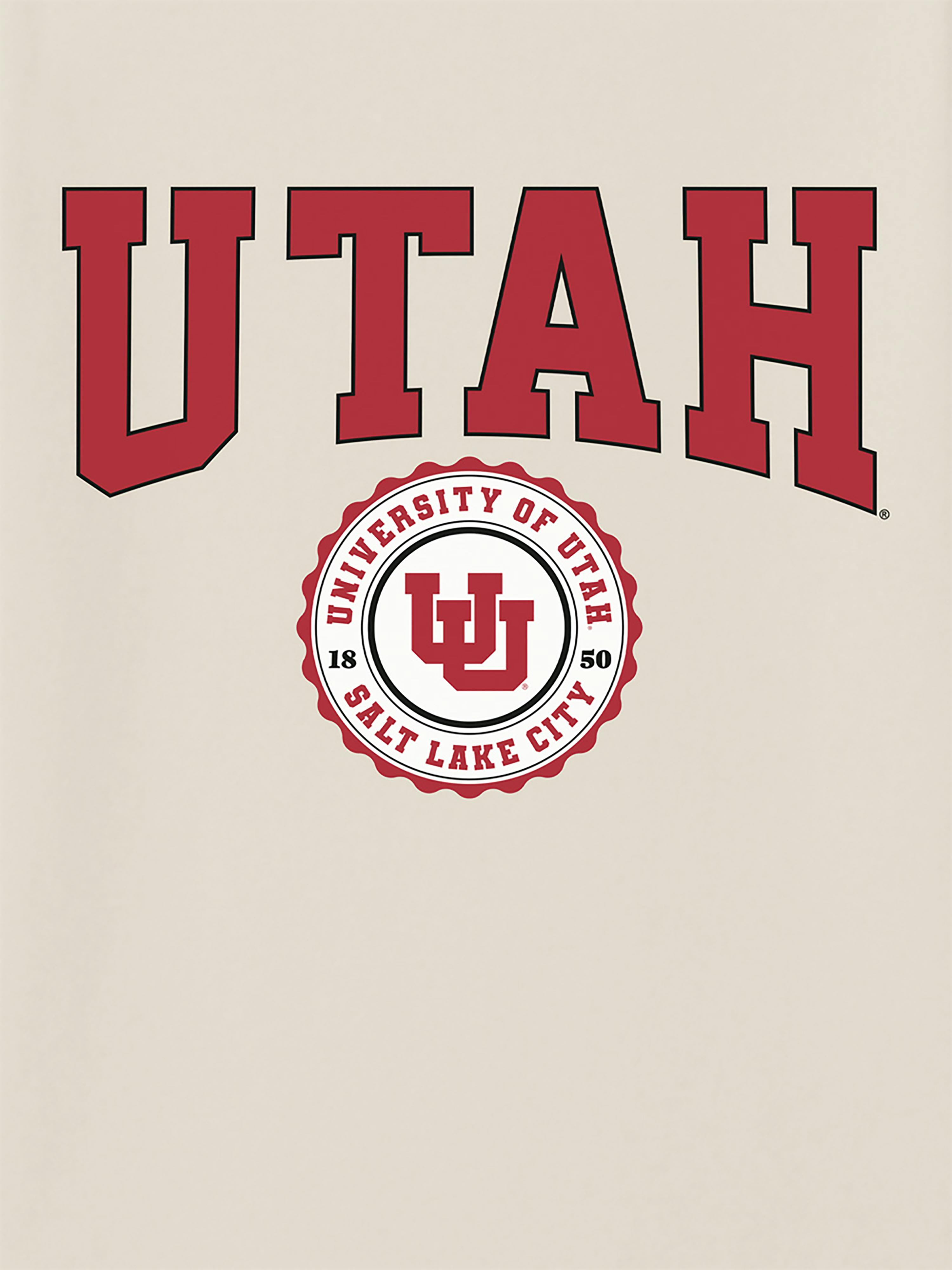 Image number 2 showing, University of Utah Collegiate Seal Dark Graphic T-Shirt